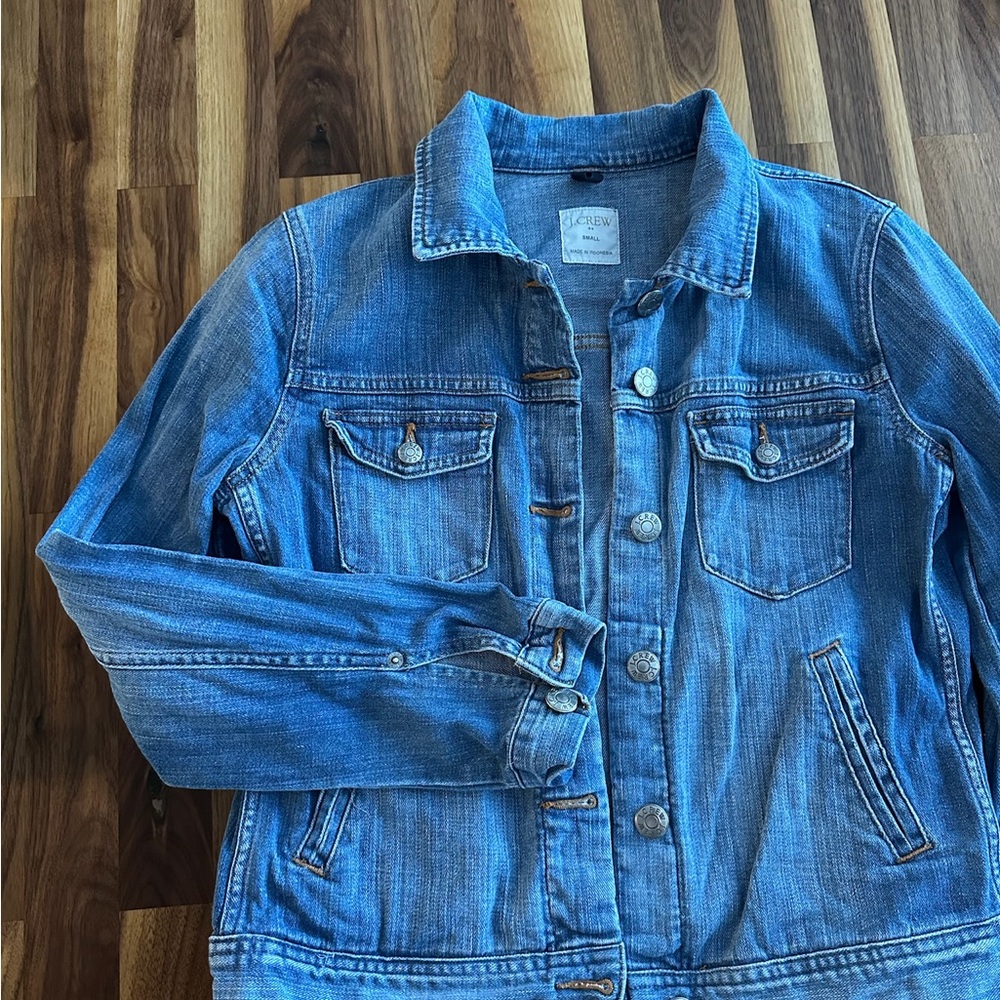 J. Crew Light Blue Denim Jacket